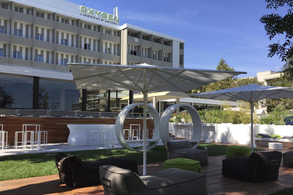 Oxygen Lifestyle Hotel Viserbella di Rimini Eksteriør bilde